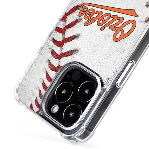 MLB Baltimore Orioles Game Ball iPhone 15 Pro MagSafe Case